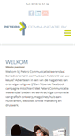 Mobile Screenshot of peterscommunicatie.nl